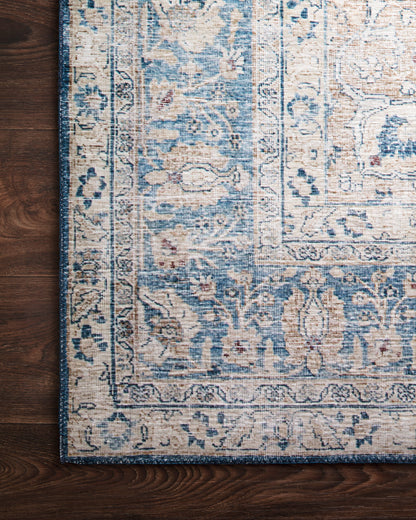 Loloi Layla  Blue Tangerine Traditional