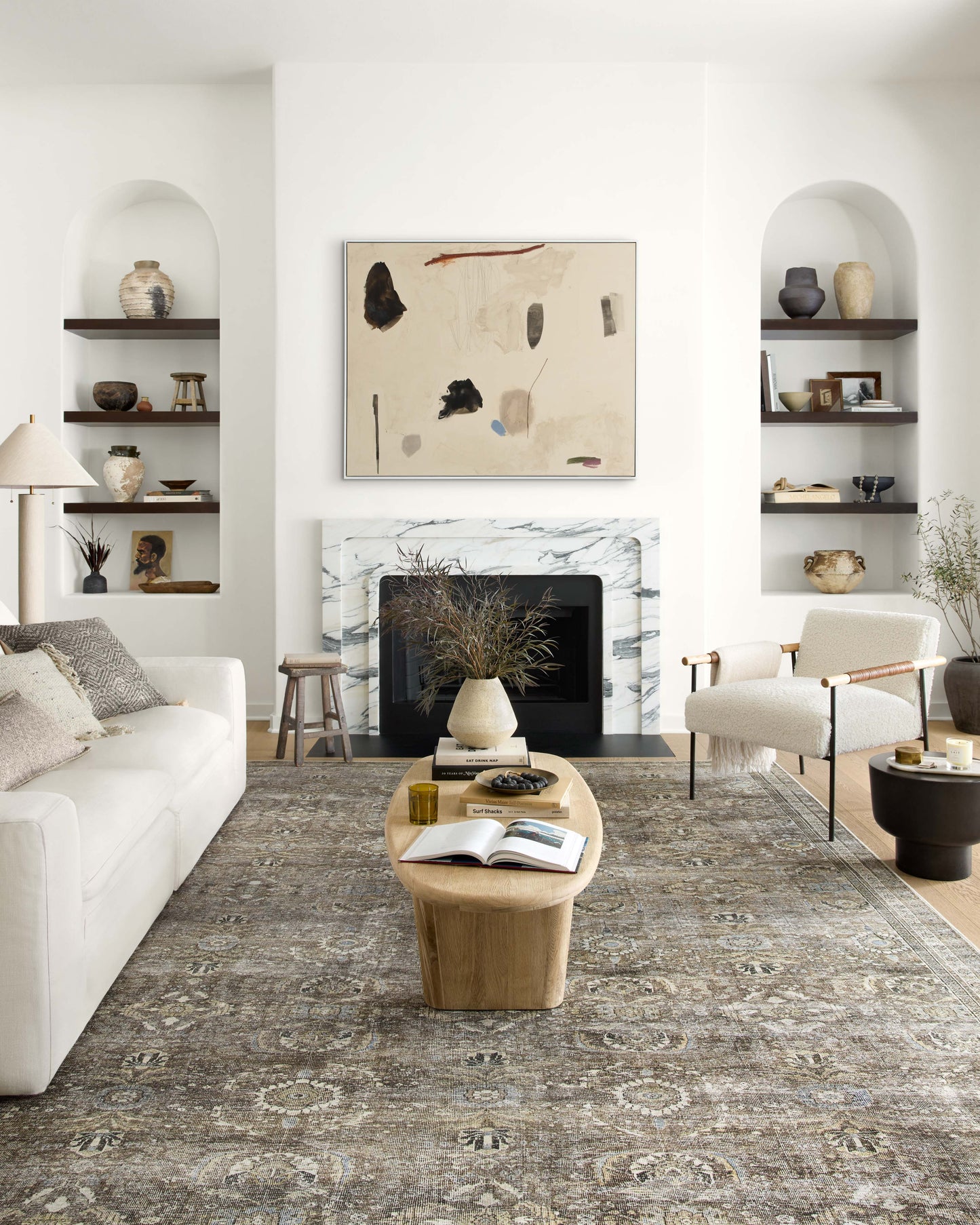 Loloi II Layla  Antique Moss Traditional