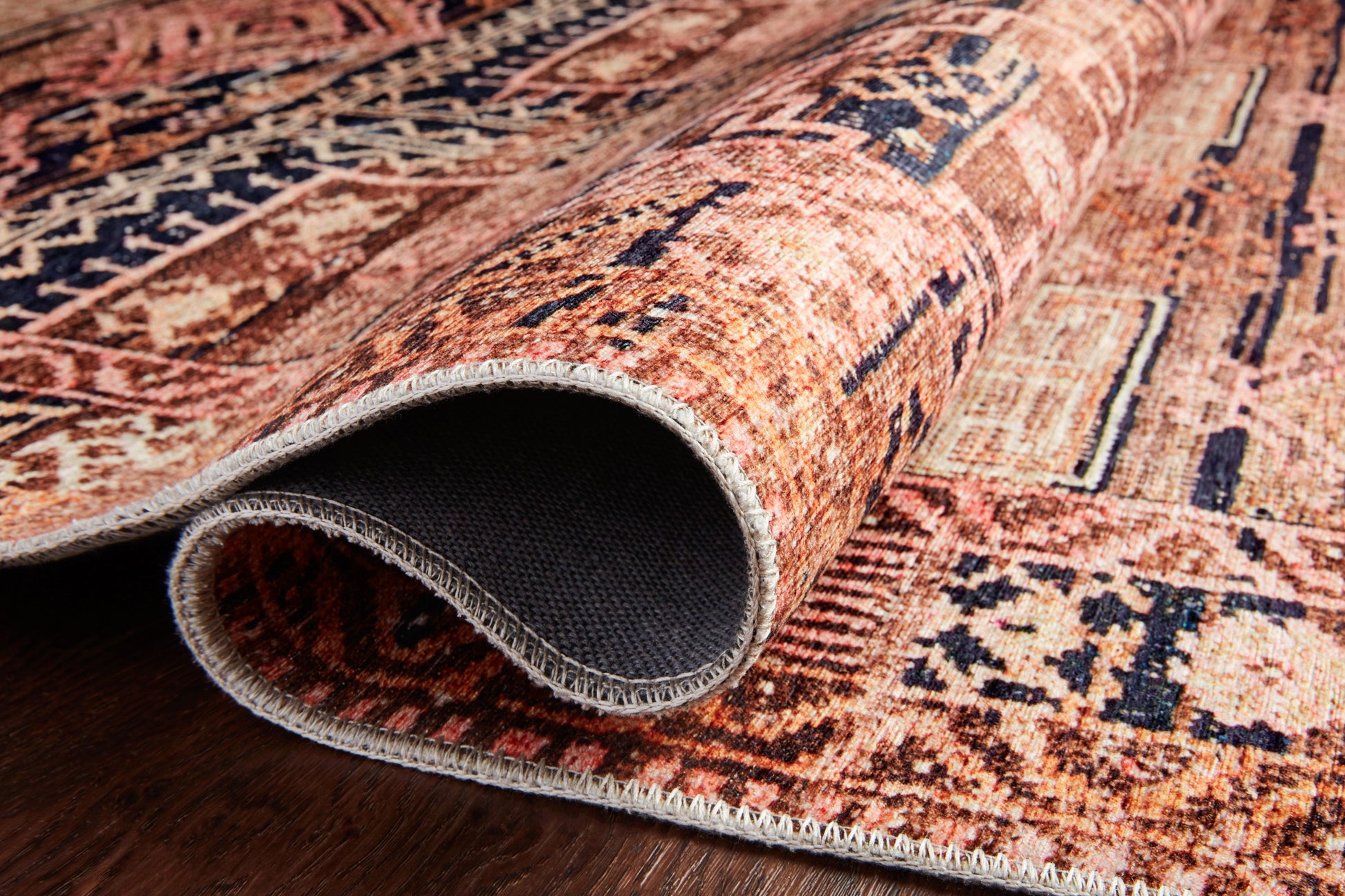 Loloi II Layla  Mocha Blush Traditional