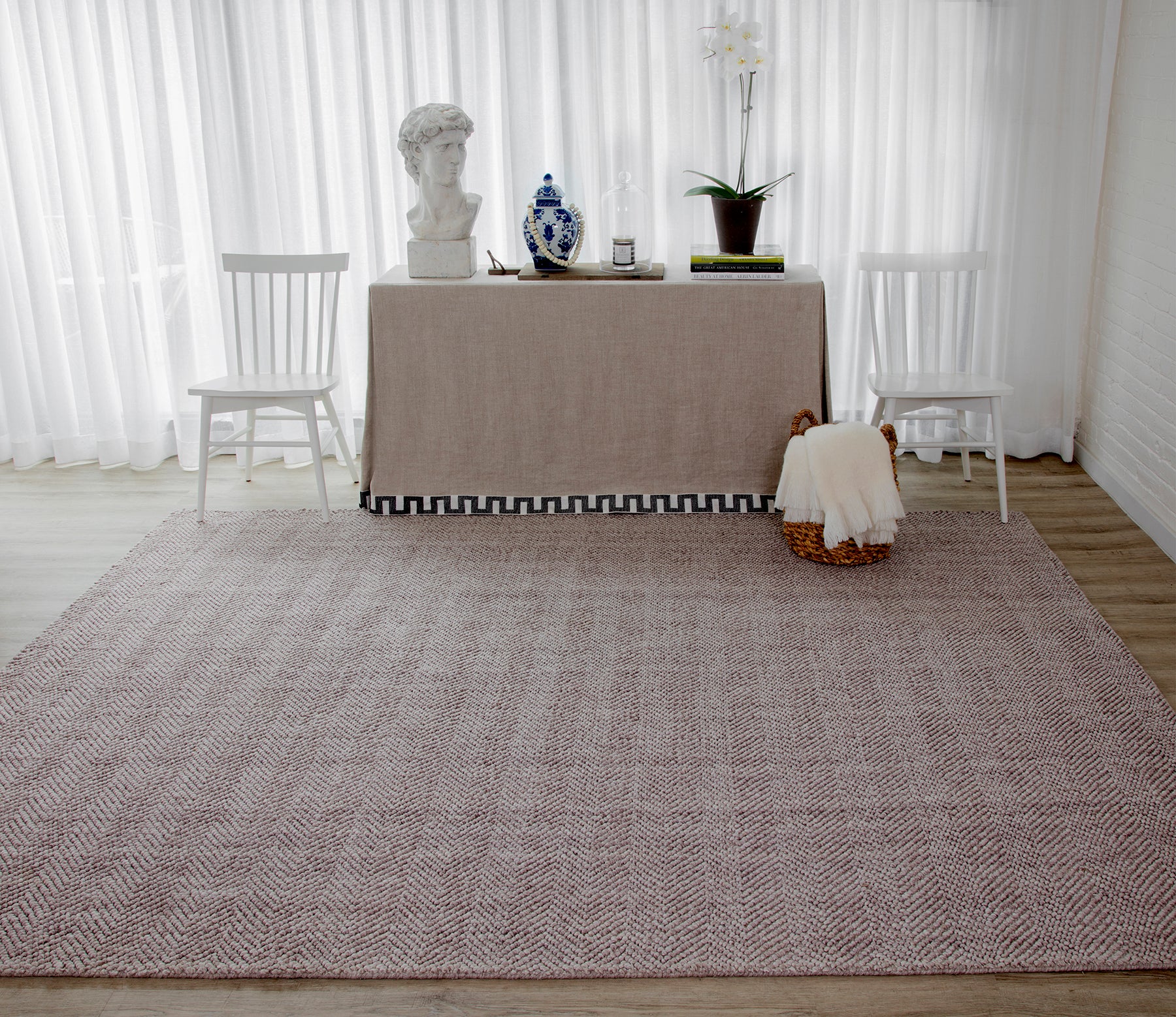 Erin Gates Ledgebrook  Brown  Contemporary