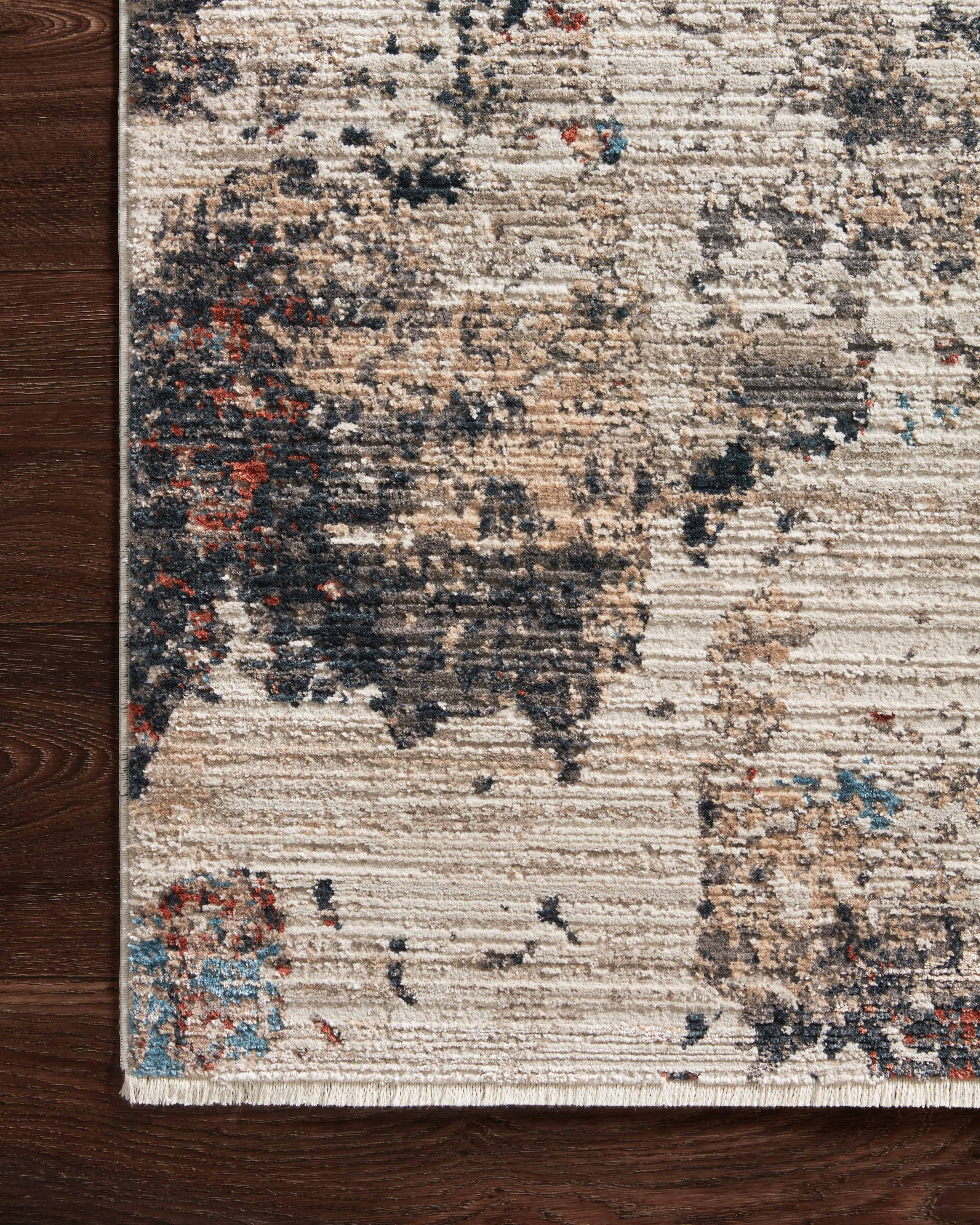 Loloi Leigh  Ivory Charcoal Transitional