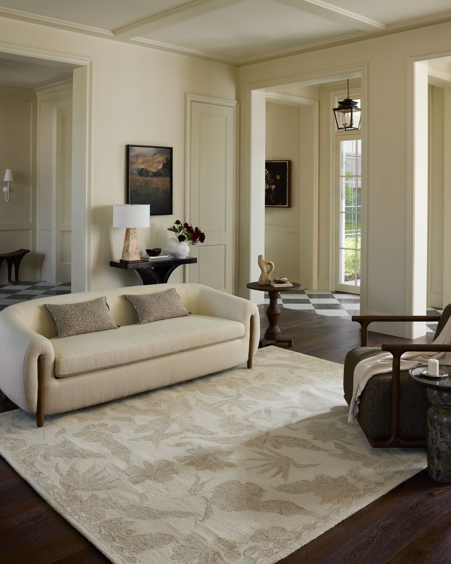 Loloi Lenore  Ivory Multi Contemporary