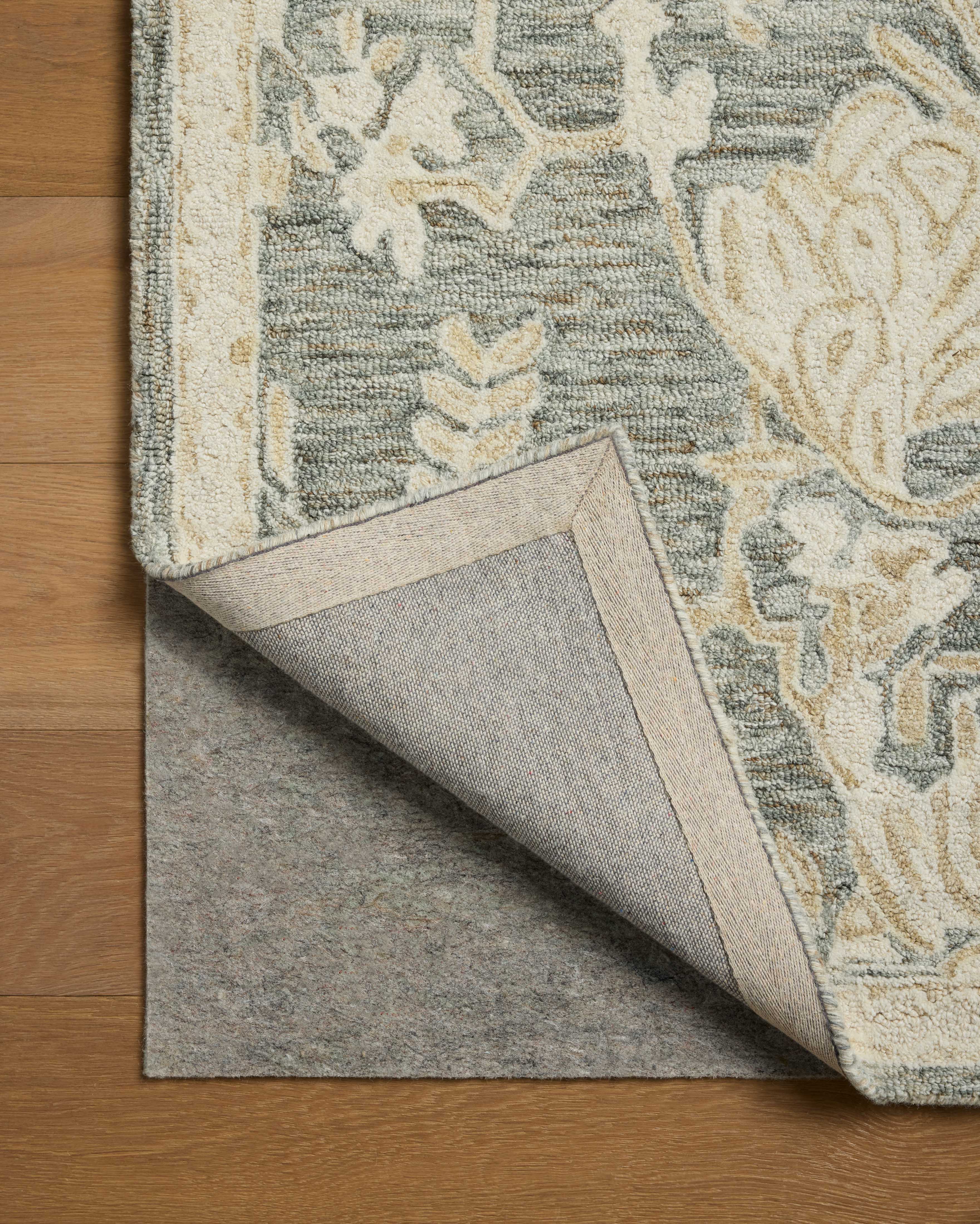 Loloi Lenore LNO-02 Lagoon Wheat Contemporary Hand Tufted Rug