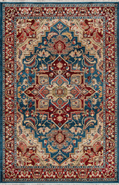 Momeni Lenox  Blue  Traditional