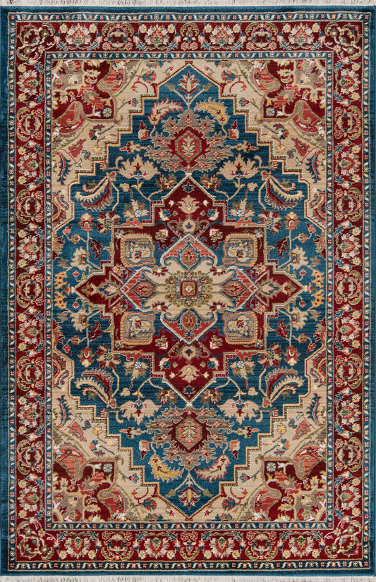 Momeni Lenox  Blue  Traditional