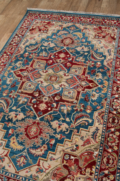 Momeni Lenox  Blue  Traditional