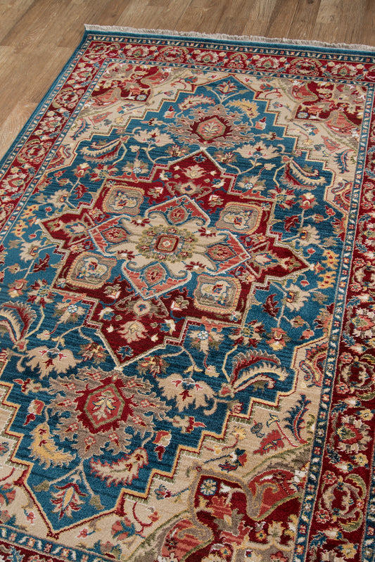 Momeni Lenox  Blue  Traditional