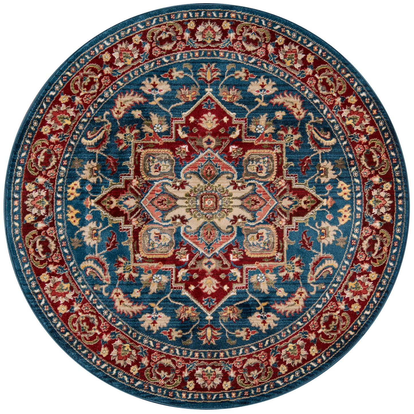 Momeni Lenox  Blue  Traditional