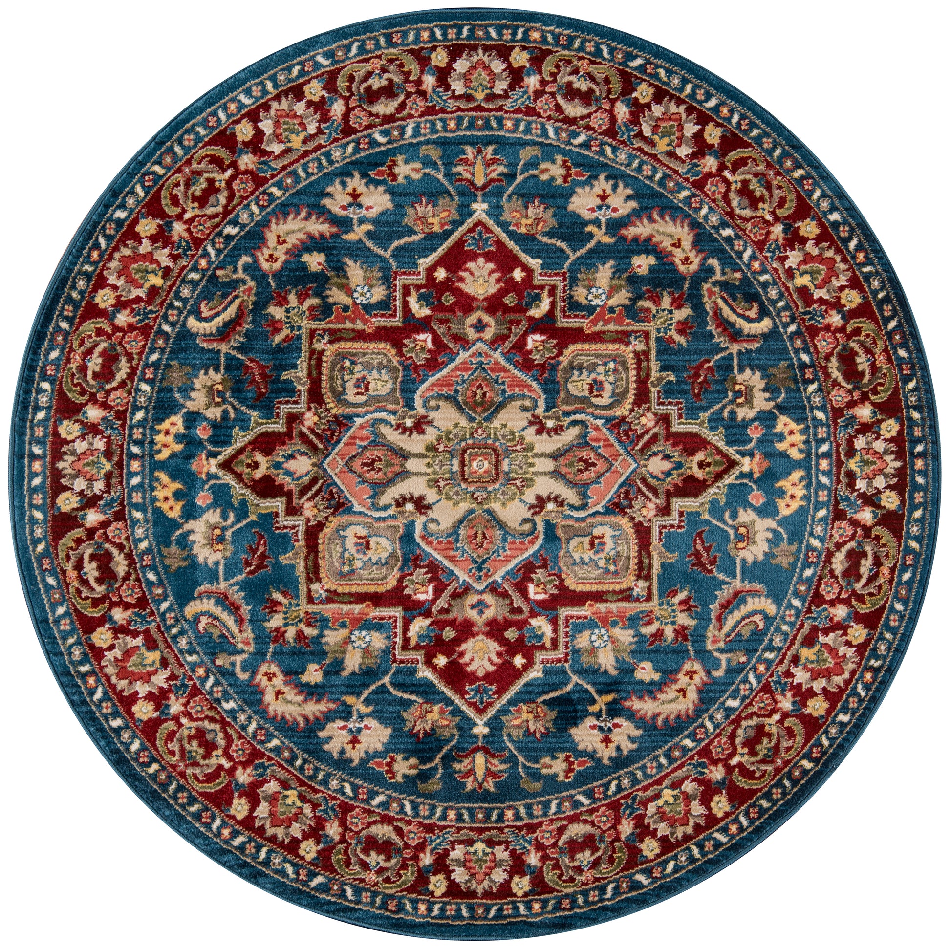 Momeni Lenox  Blue  Traditional