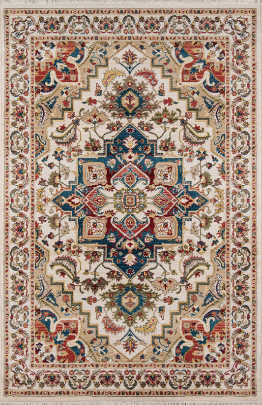 Momeni Lenox  Ivory  Traditional