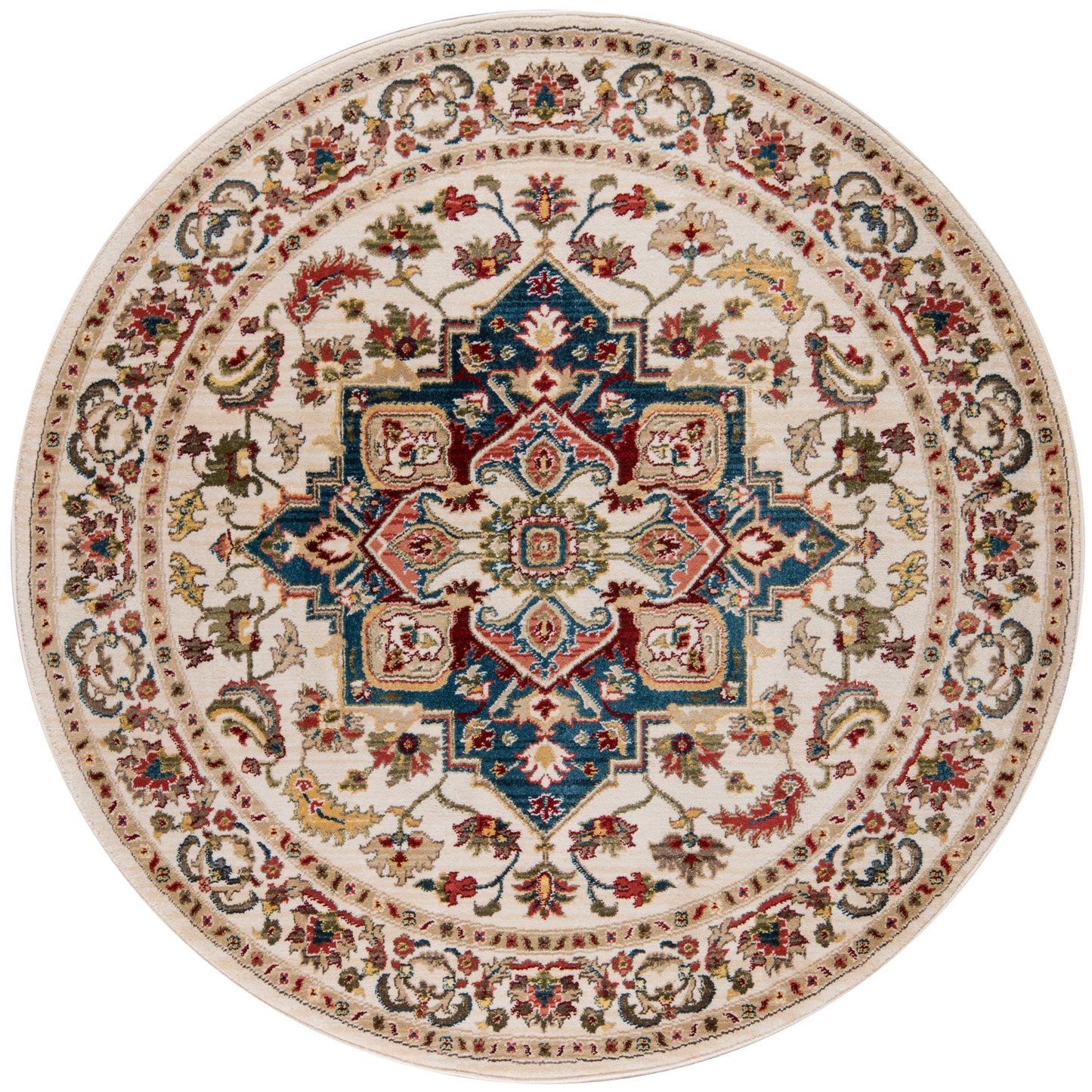 Momeni Lenox  Ivory  Traditional