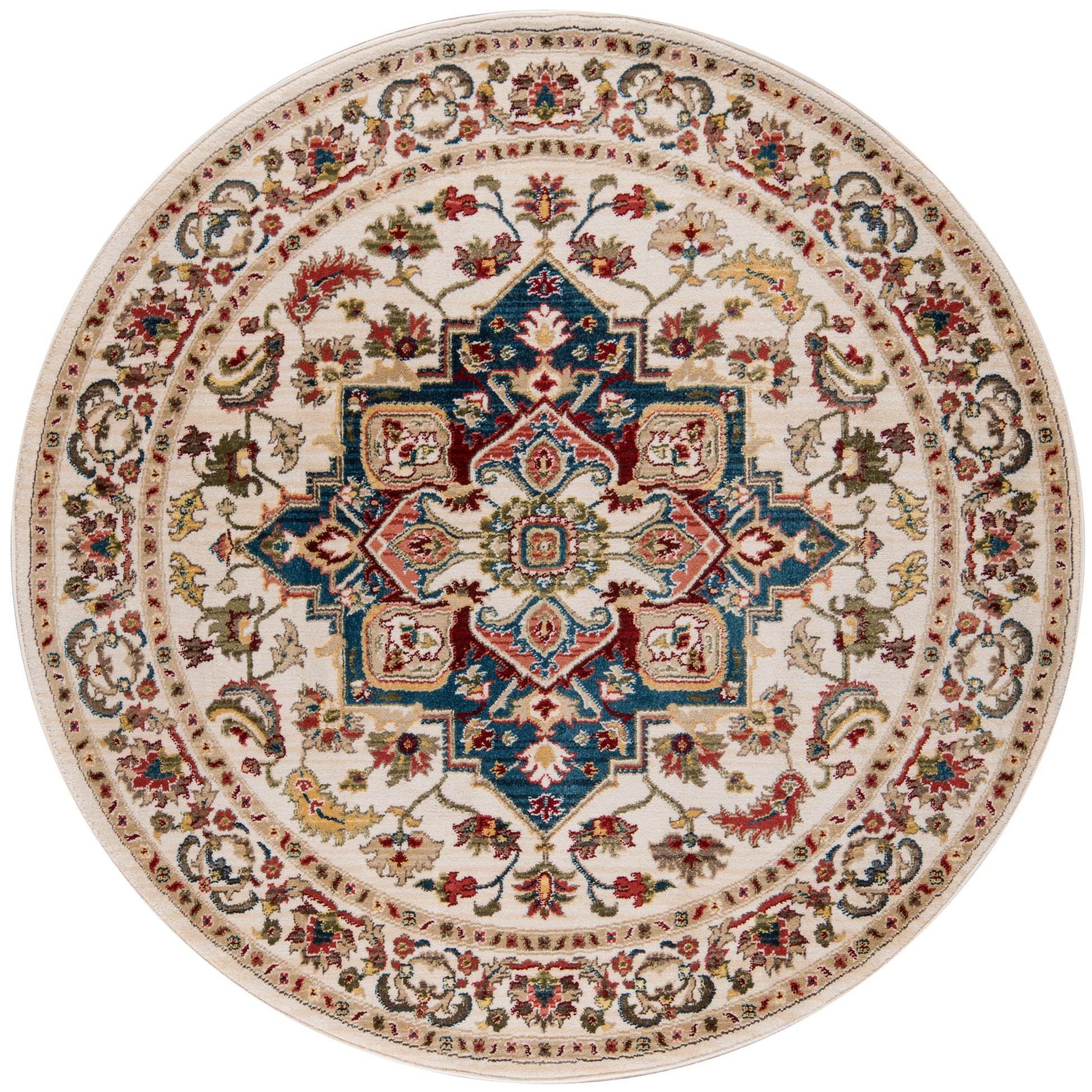 Momeni Lenox  Ivory  Traditional