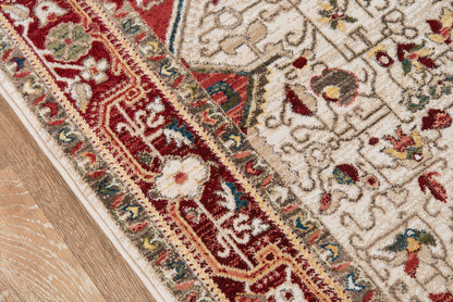 Momeni Lenox  Red  Traditional