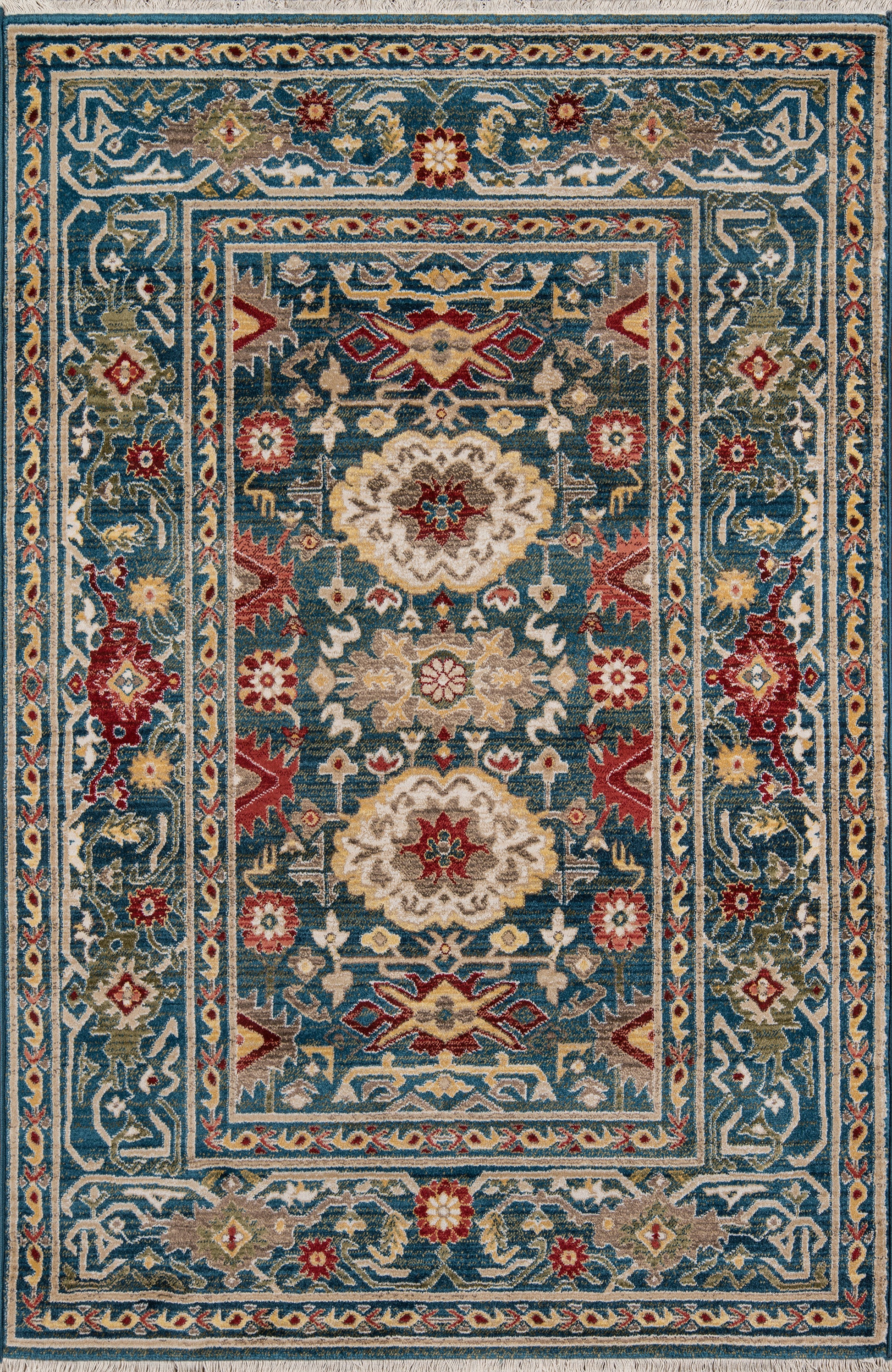 Momeni Lenox  Blue  Traditional