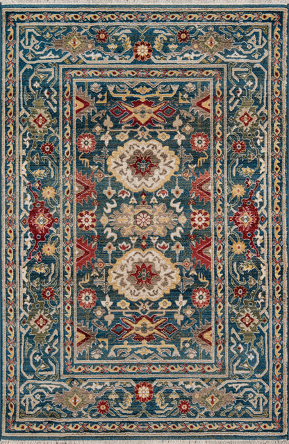 Momeni Lenox  Blue  Traditional