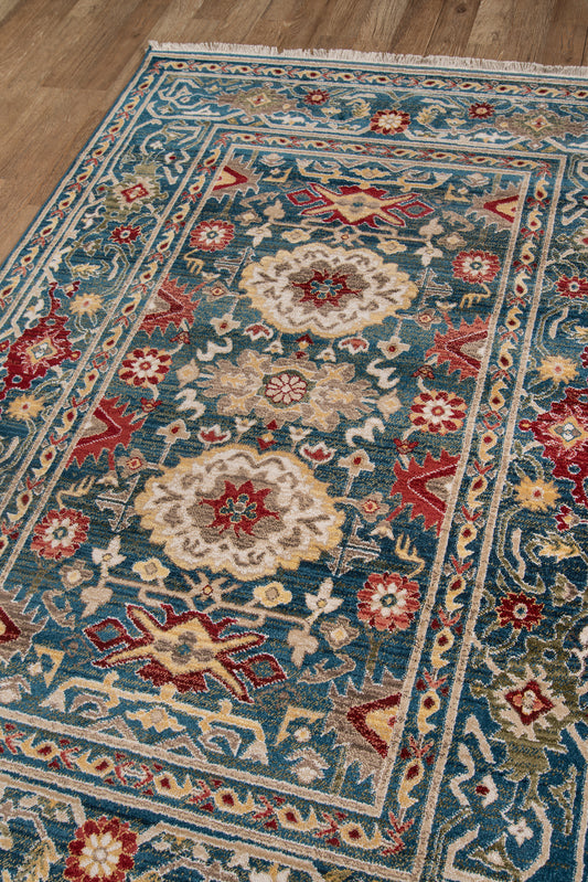 Momeni Lenox  Blue  Traditional