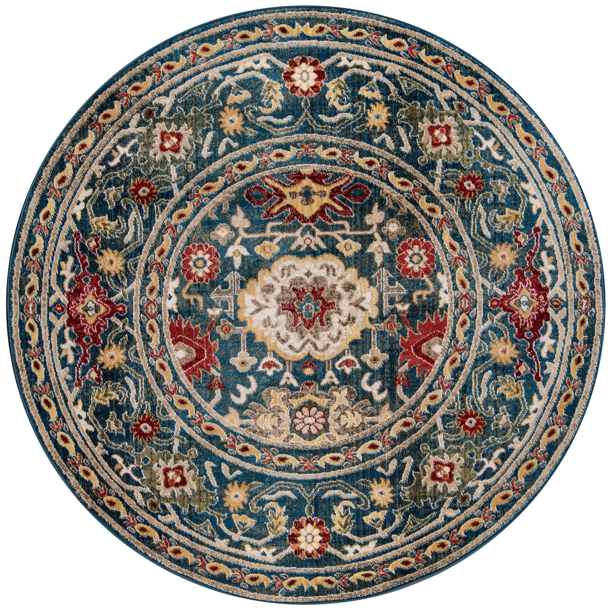 Momeni Lenox  Blue  Traditional