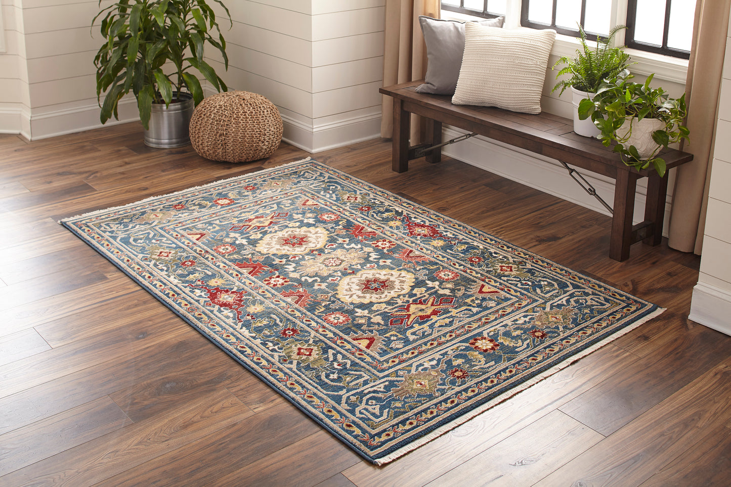 Momeni Lenox  Blue  Traditional