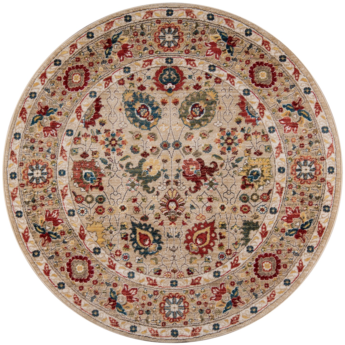 Momeni Lenox  Ivory  Traditional