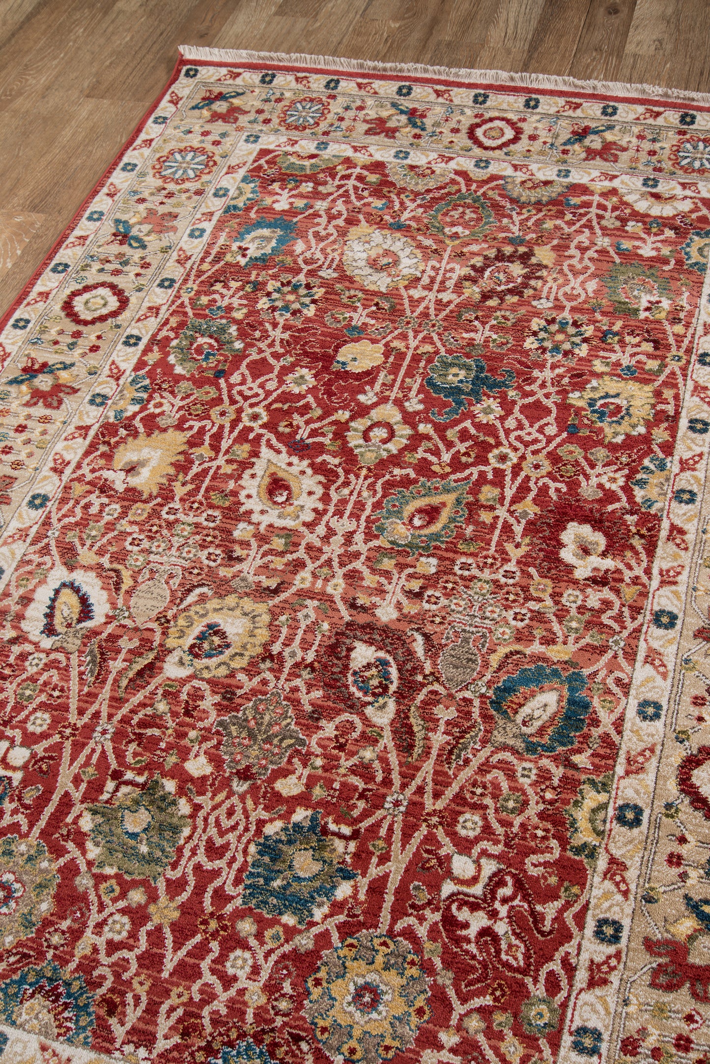 Momeni Lenox  Red  Traditional