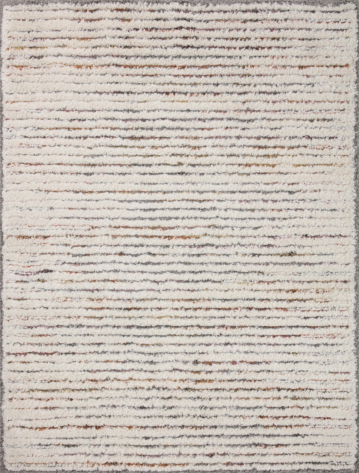 Loloi Levitt Shag  Ivory Multi Shag