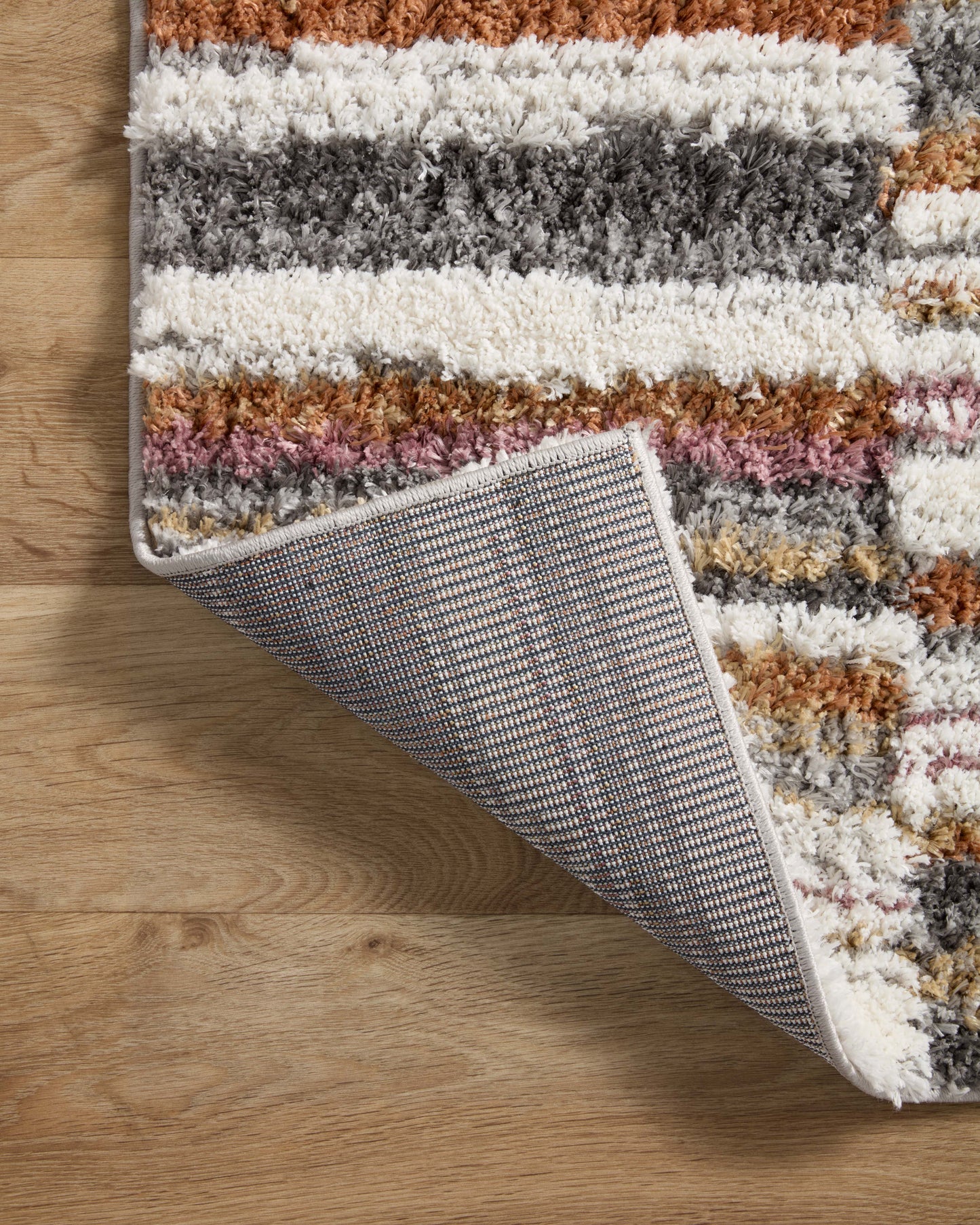 Loloi Levitt Shag  Ivory Sunset Shag