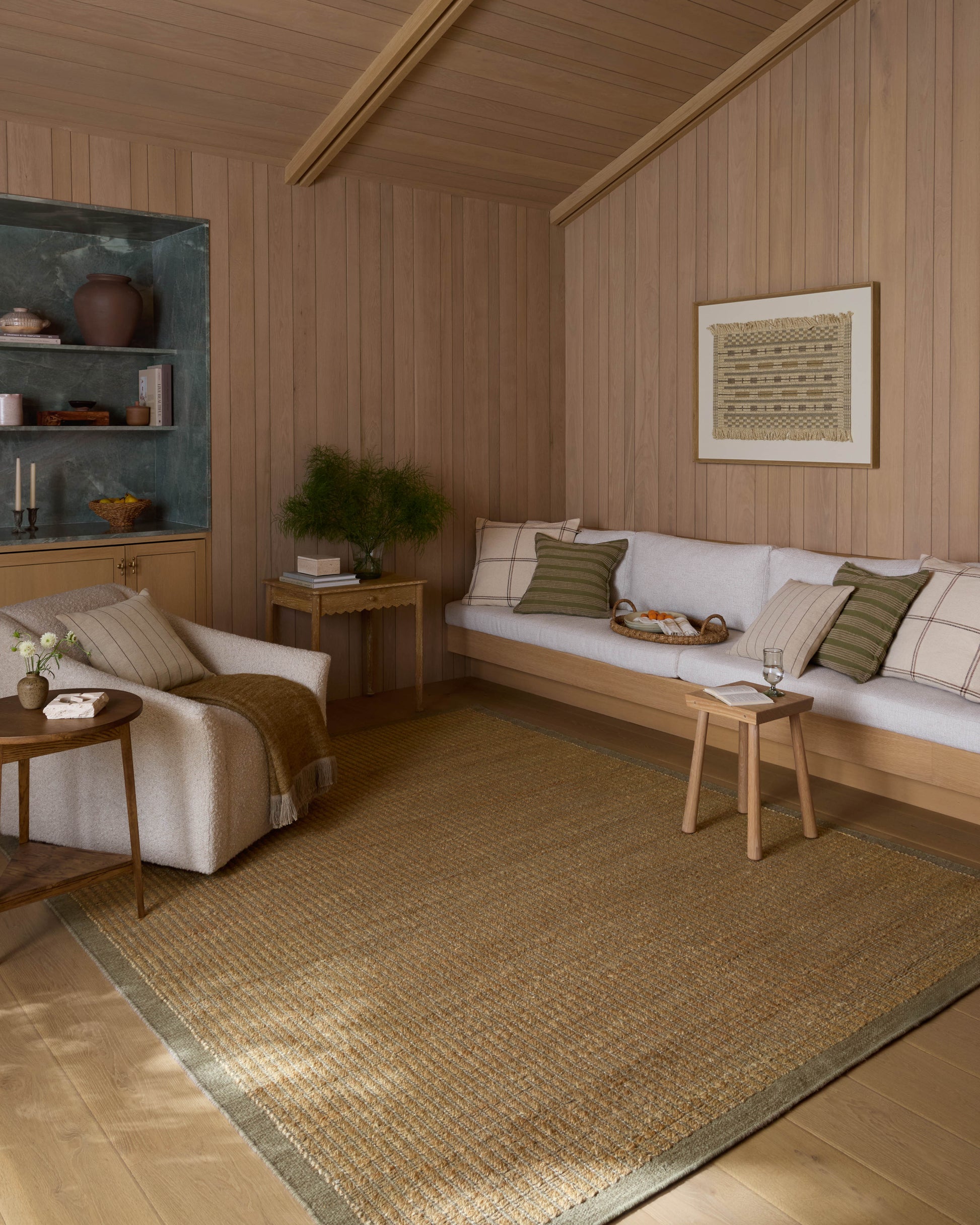 Amber Lewis x Loloi Lilah  Natural Grey Transitional