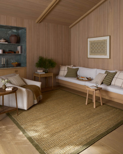 Amber Lewis x Loloi Lilah  Natural Olive Transitional