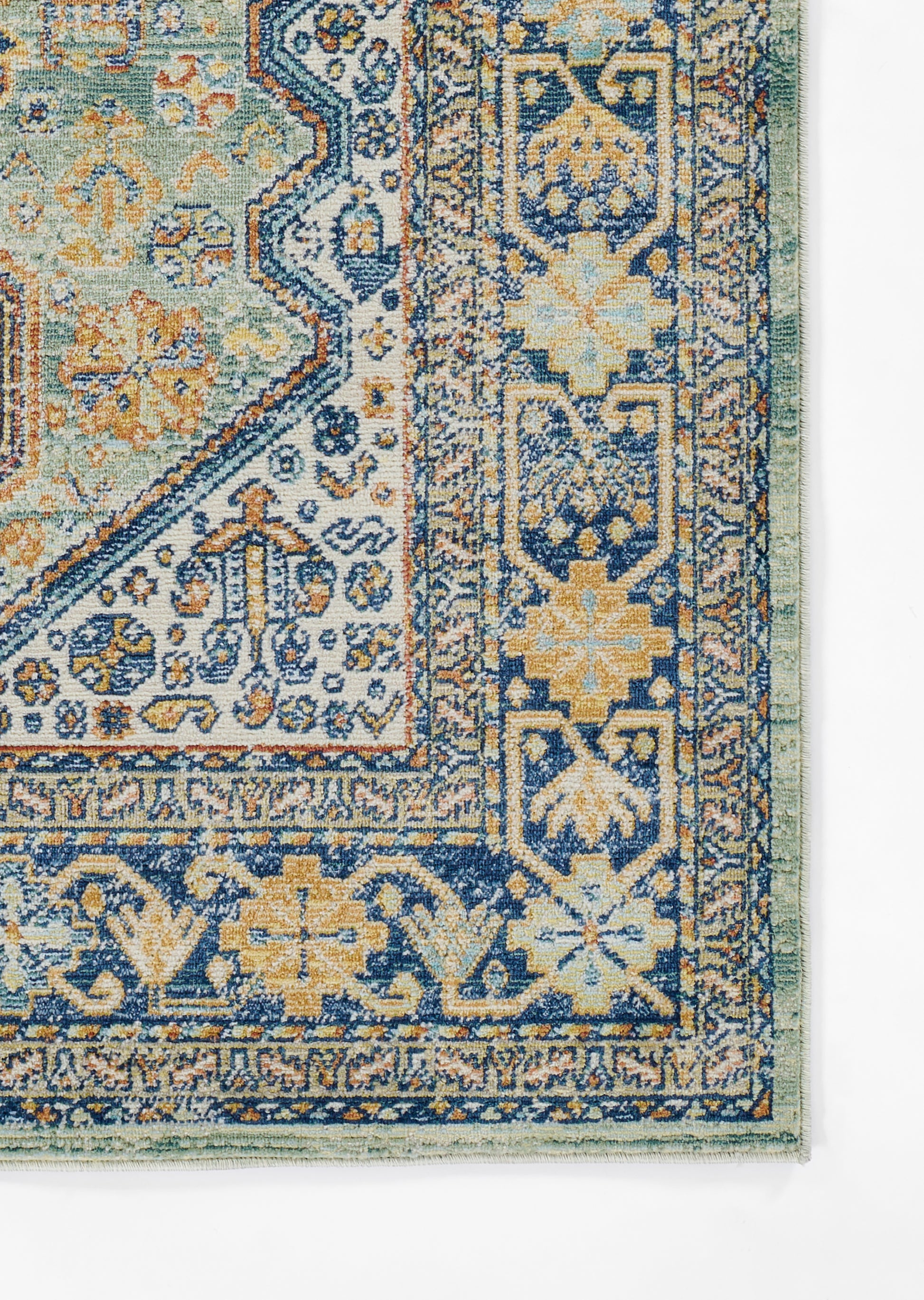 Momeni Lillihan  Seafoam  Traditional