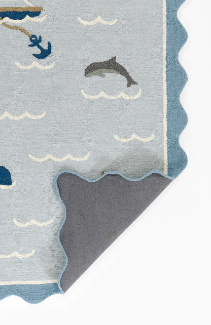 Momeni Lily  Blue  Contemporary