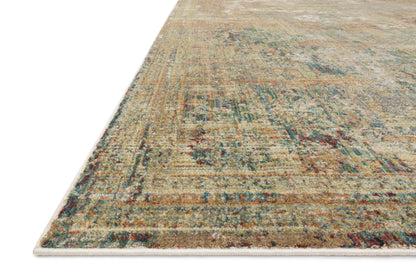 Magnolia Home by Joanna Gaines x Loloi Linnea  Multi Ivory Traditional