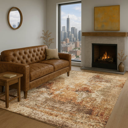 Dalyn Rugs Lumara  Copper  Transitional