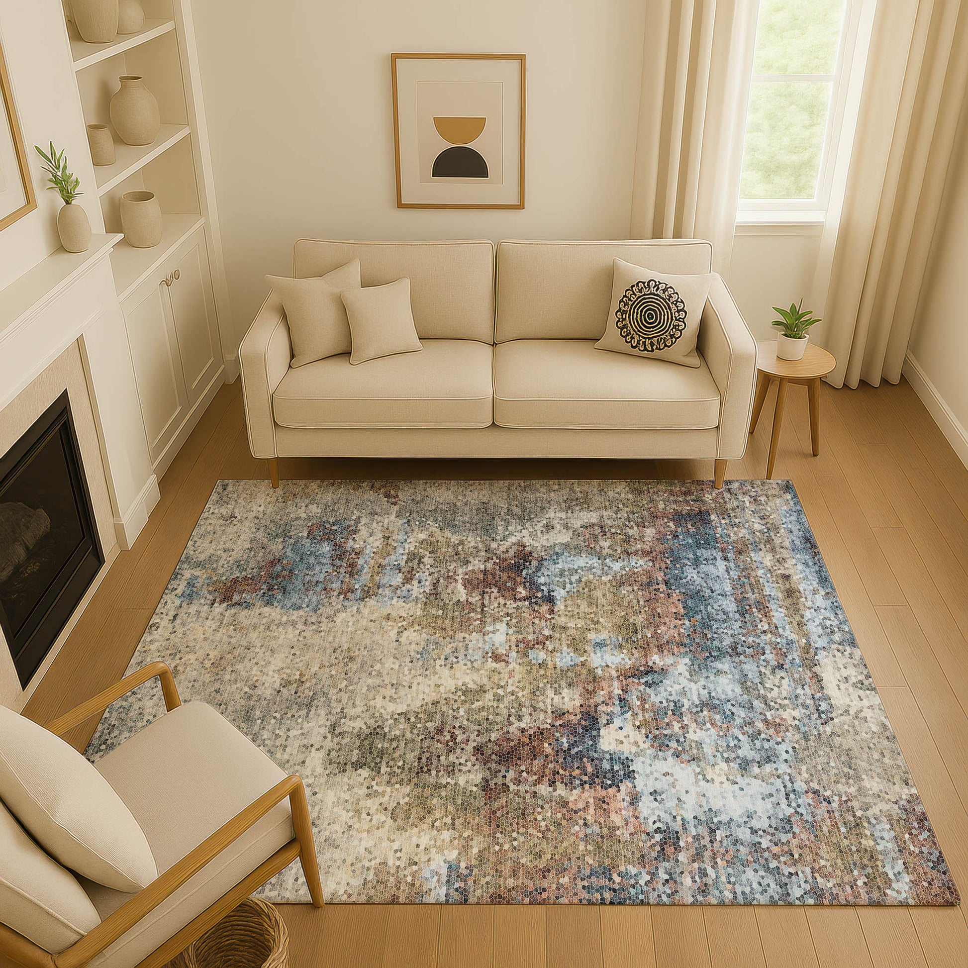 Dalyn Rugs Lumara  Putty  Transitional
