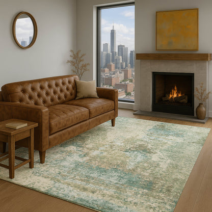 Dalyn Rugs Lumara  Seafoam  Transitional