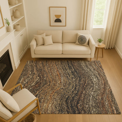 Dalyn Rugs Lumara  Brown  Transitional