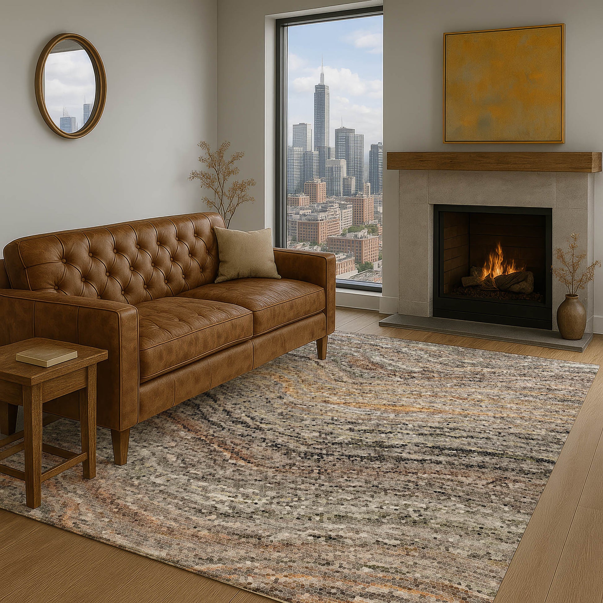 Dalyn Rugs Lumara  Pewter  Transitional