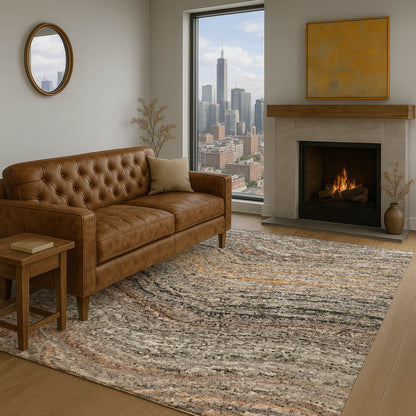 Dalyn Rugs Lumara  Pewter  Transitional