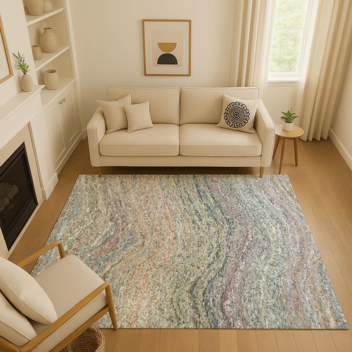 Dalyn Rugs Lumara  Sage  Transitional