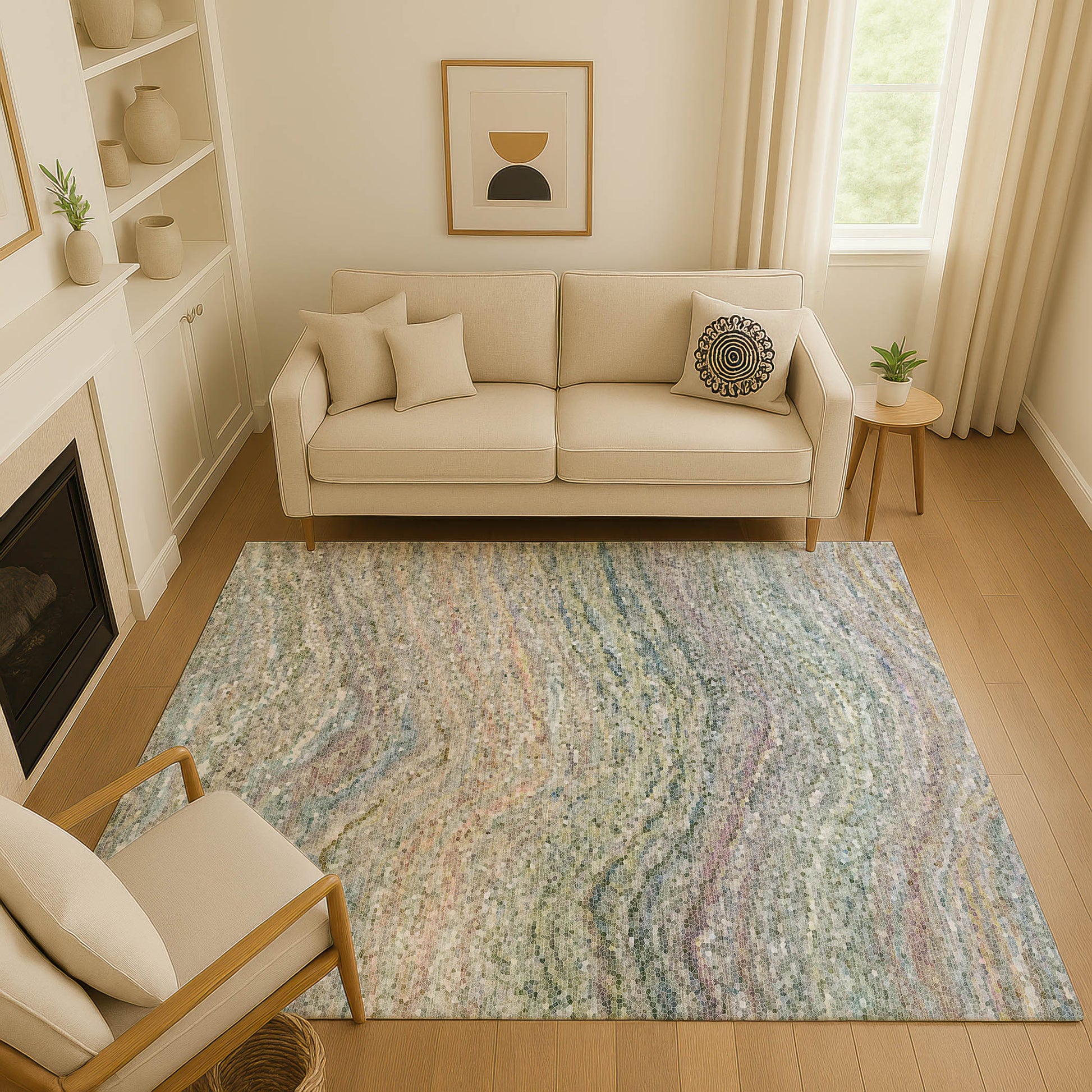 Dalyn Rugs Lumara  Sage  Transitional