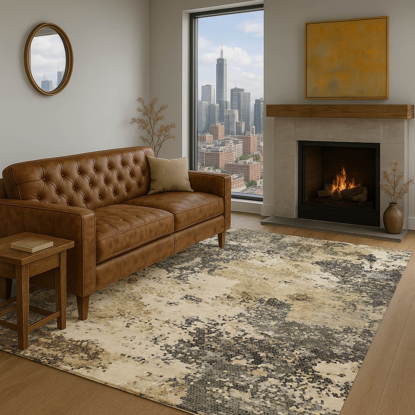 Dalyn Rugs Lumara  Pewter  Transitional