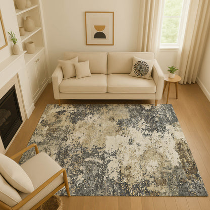 Dalyn Rugs Lumara  Pewter  Transitional