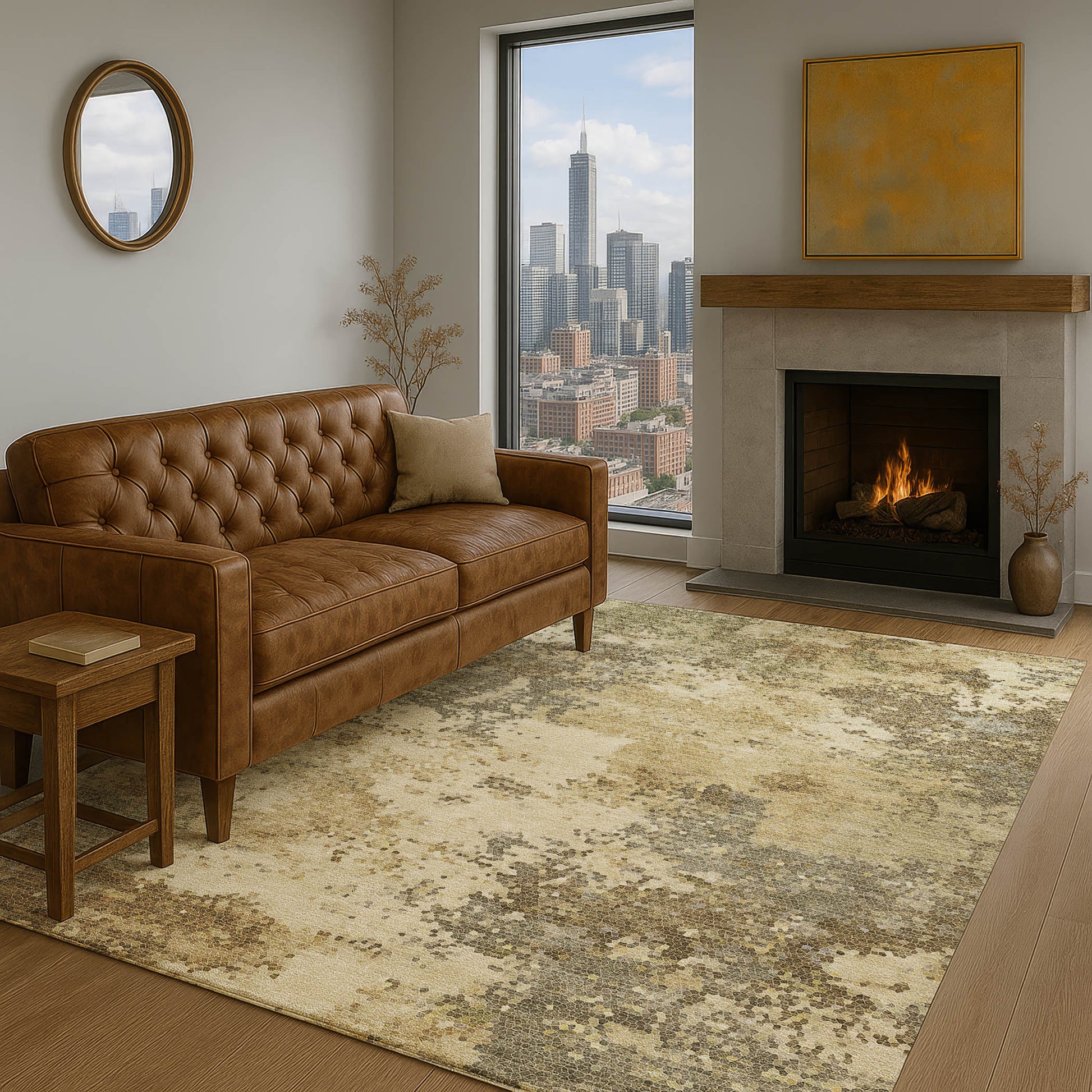 Dalyn Rugs Lumara  Wheat  Transitional