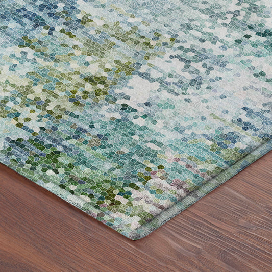Dalyn Rugs Lumara  Aqua  Transitional