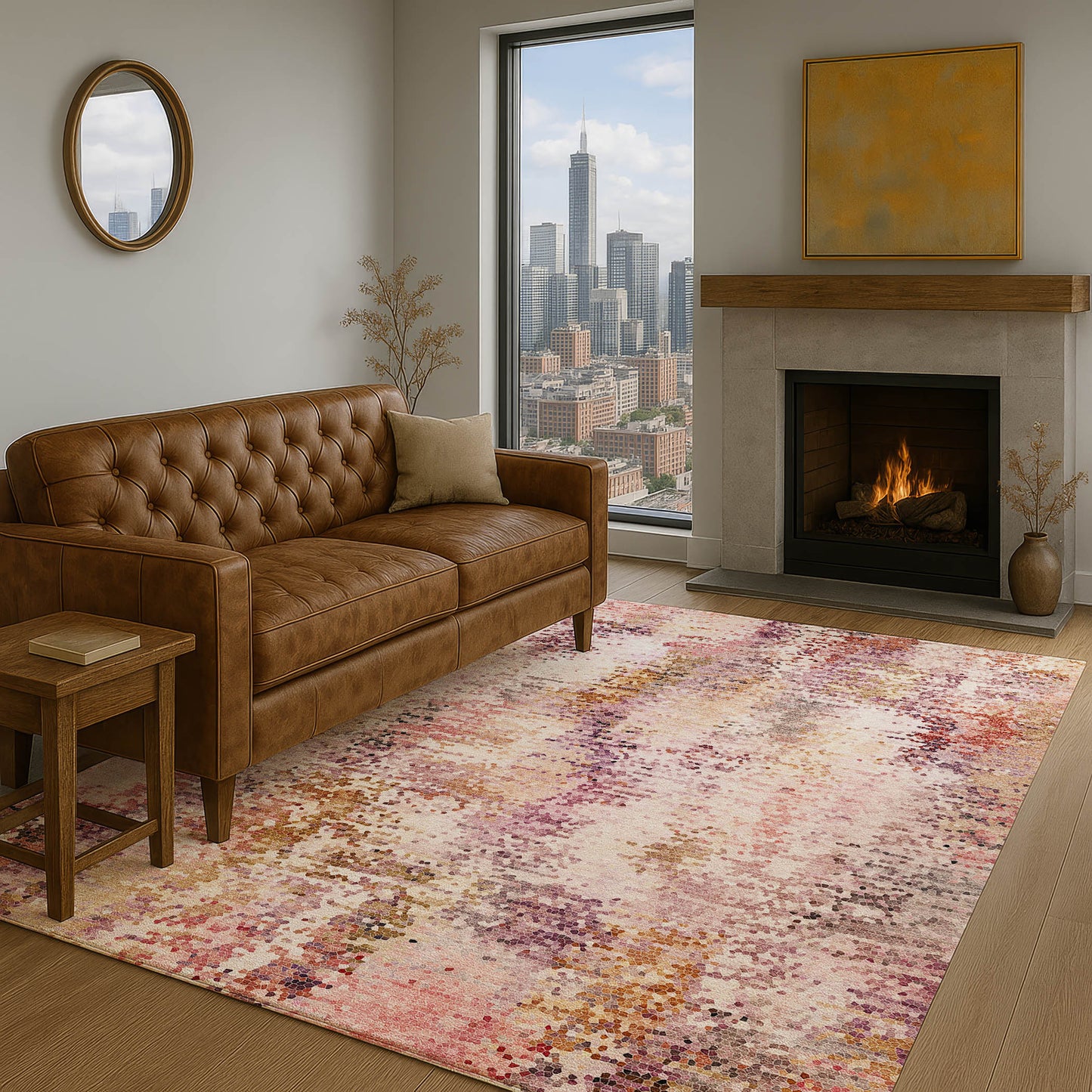 Dalyn Rugs Lumara  Blush  Transitional