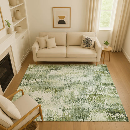Dalyn Rugs Lumara  Olive  Transitional