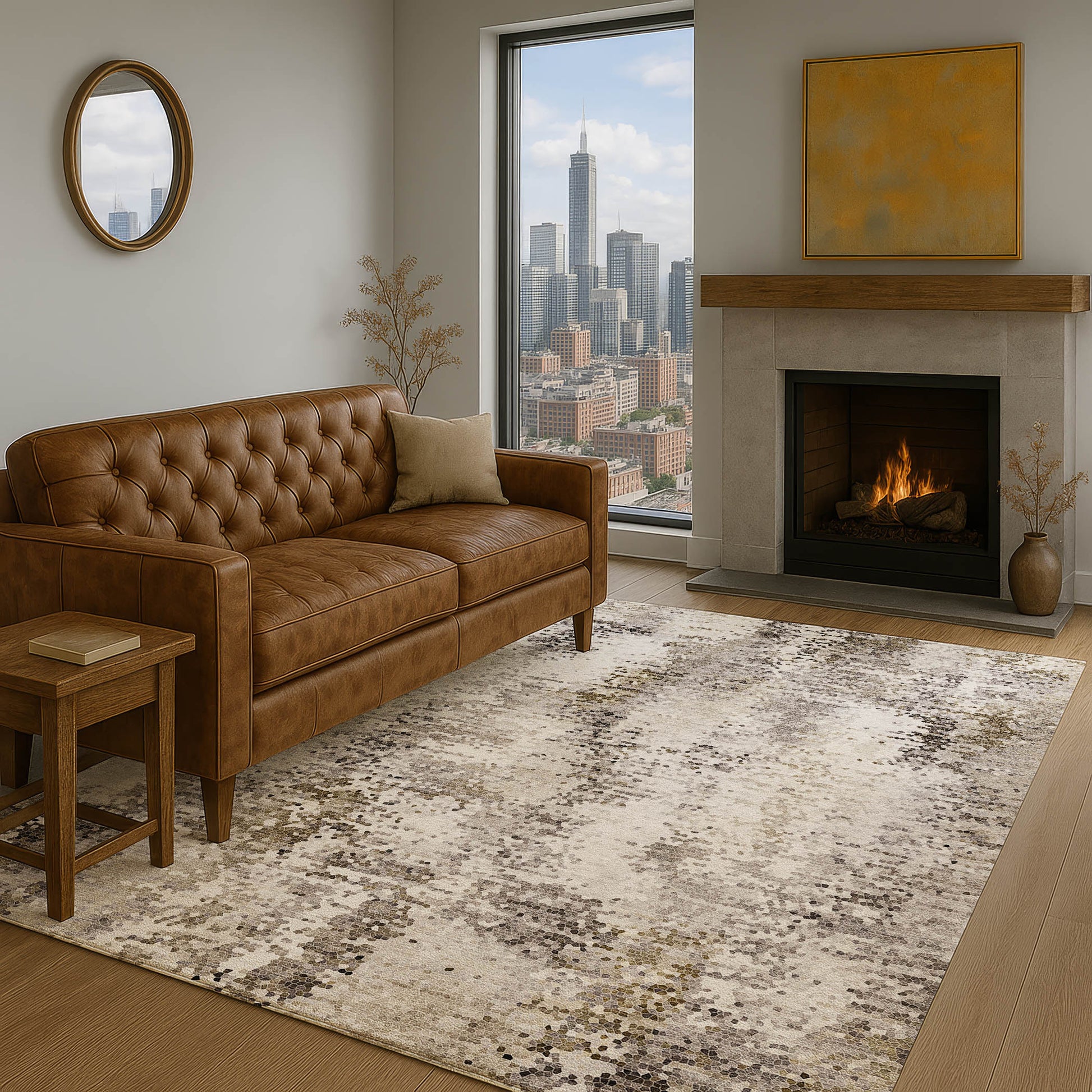 Dalyn Rugs Lumara  Putty  Transitional