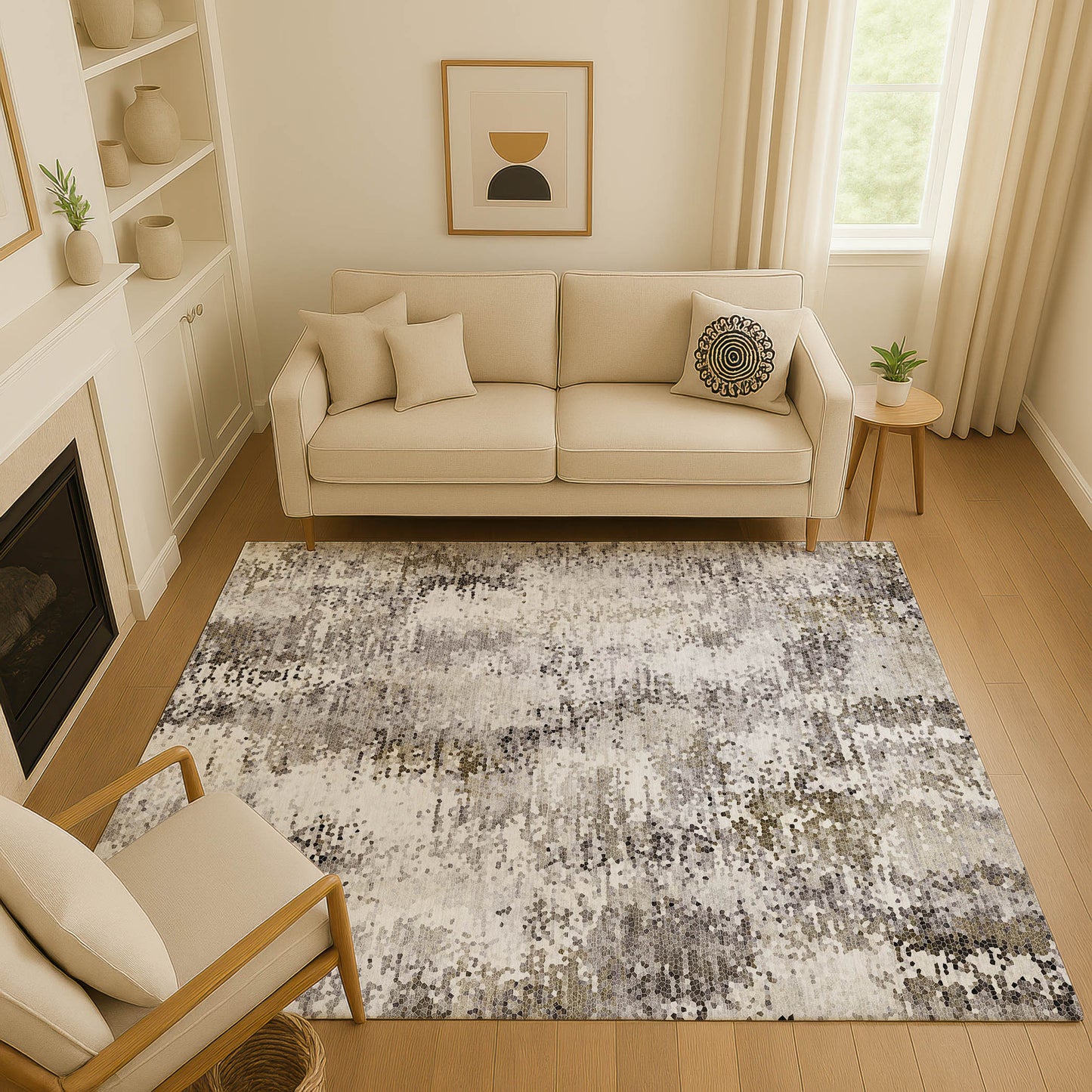 Dalyn Rugs Lumara  Putty  Transitional