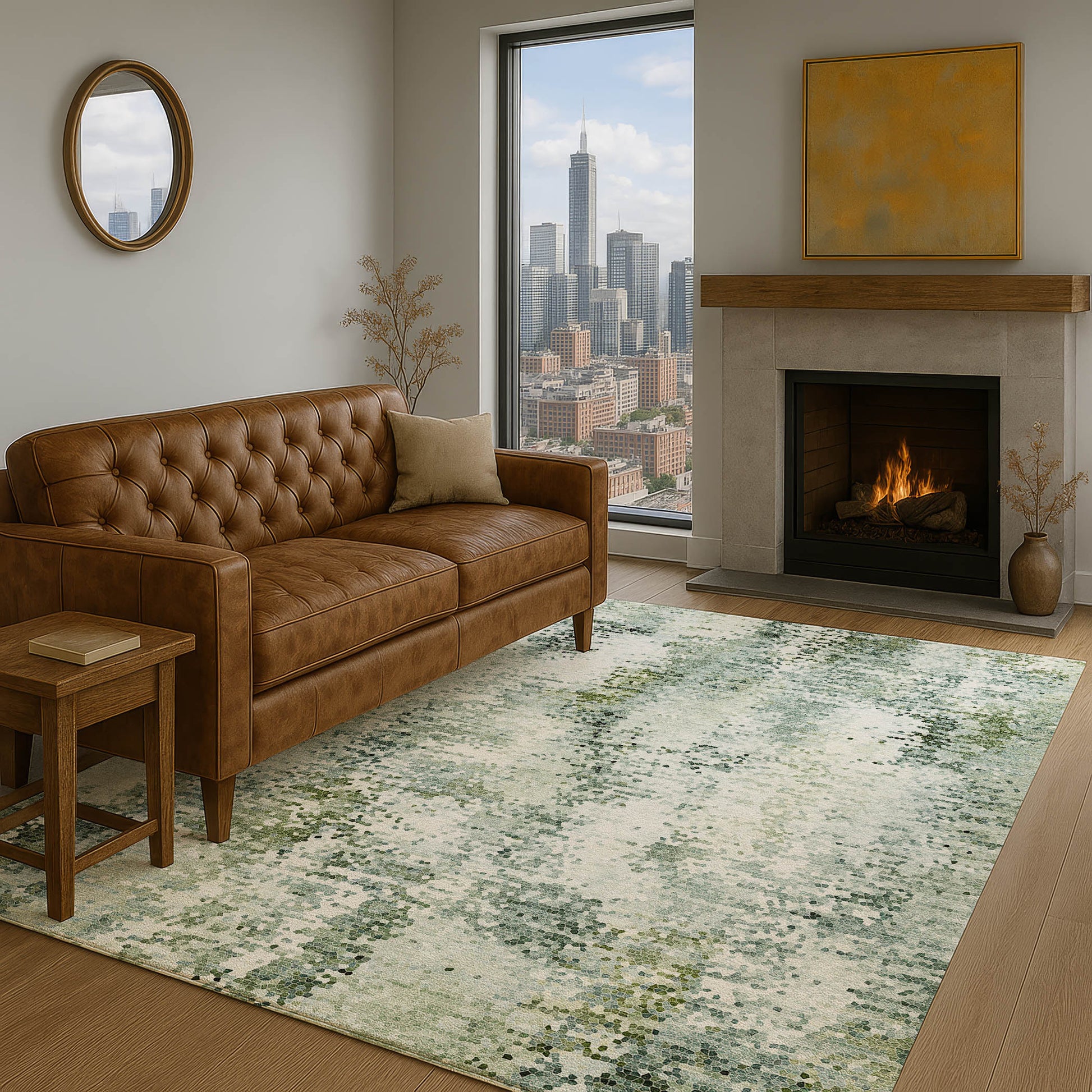 Dalyn Rugs Lumara  Sage  Transitional