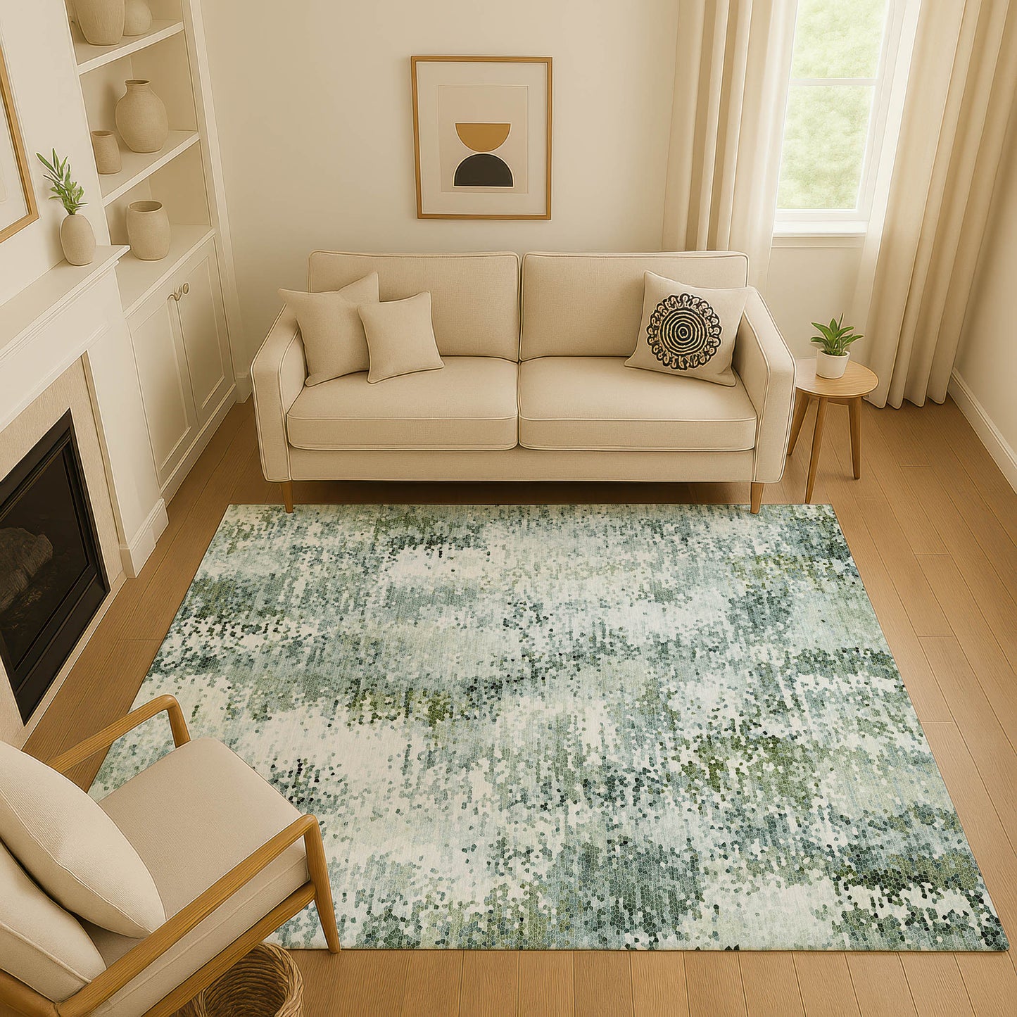 Dalyn Rugs Lumara  Sage  Transitional