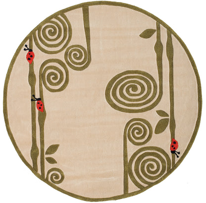 Momeni Lil Mo Whimsy  Ivory  Contemporary